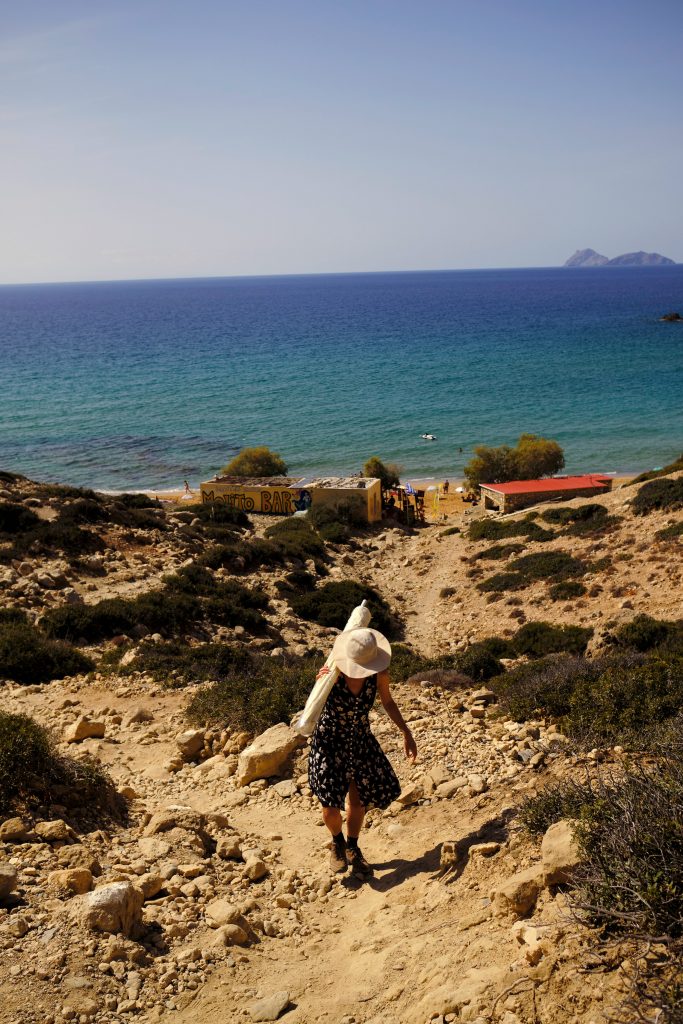 Griechenland Sunset Hike Matala Wandern Kreta