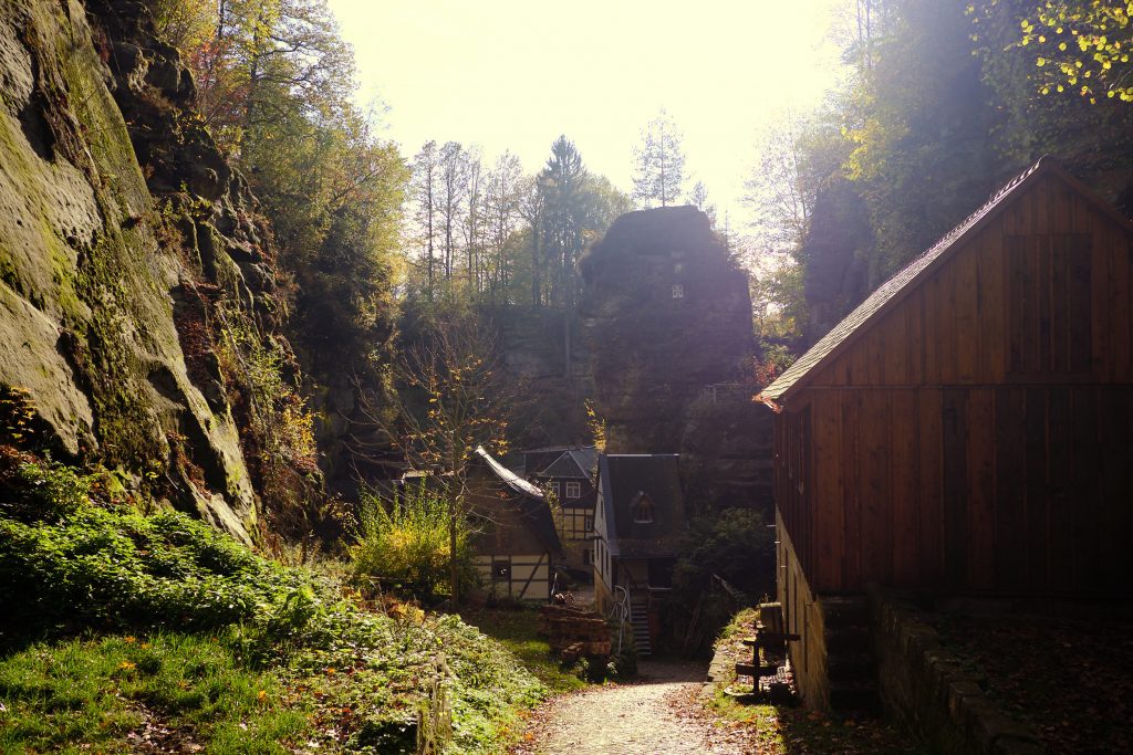 Wandern Fernwandern Malerweg Elbsandstein Sächsische Schweiz