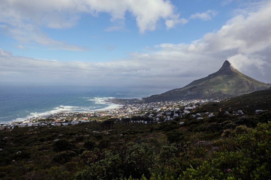 Cape Town South Africa Hiking Tafelberg Table Mountain Trail