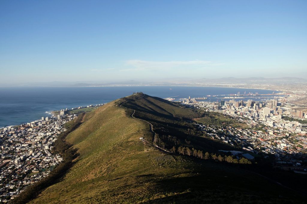 Cape Town South Africa Hiking Lions Head Trail
