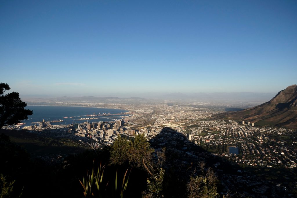 Cape Town South Africa Hiking Lions Head Trail