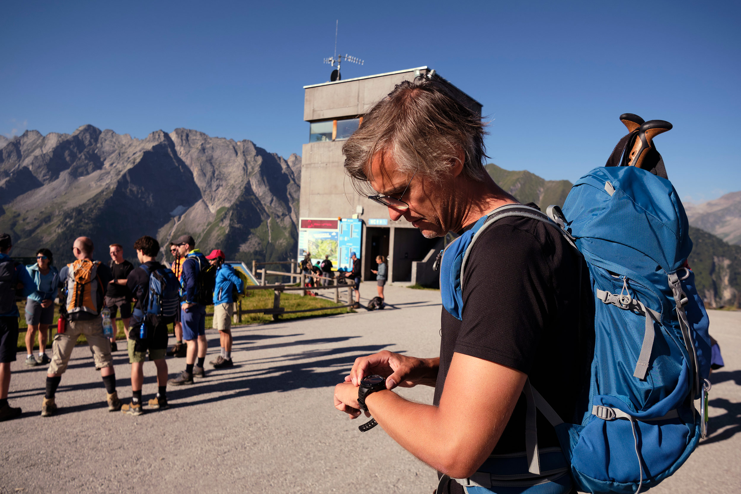 Ahornspitze Hiking Gipfel Zillertal Austria Summit