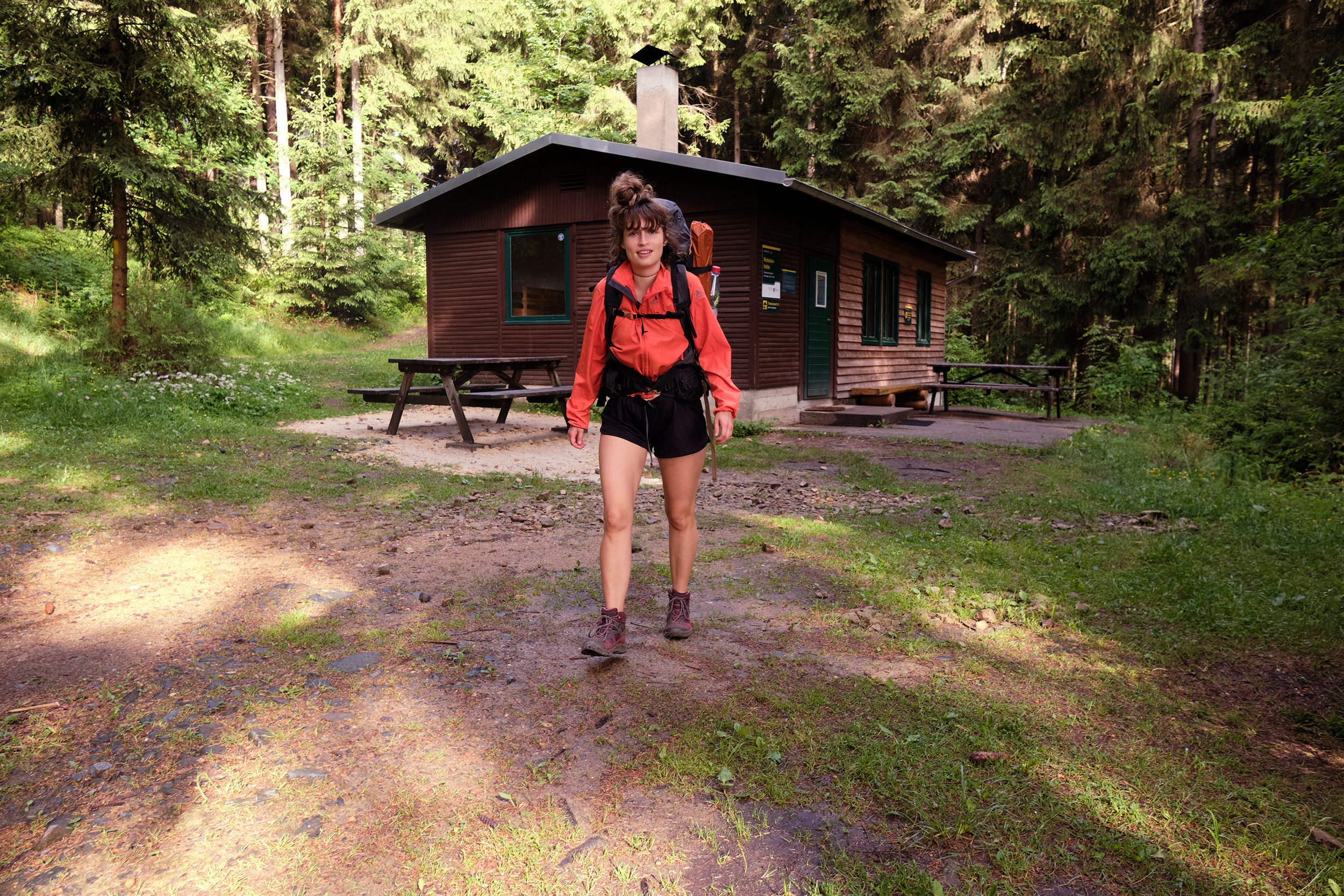 Elbsandsteingebirge Forststeig Hiking Saechsische Schweiz