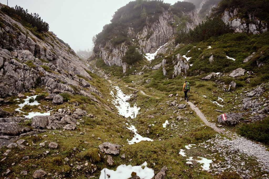 Laufener Huette Hiking Wandern Austria Salzburg Mountains