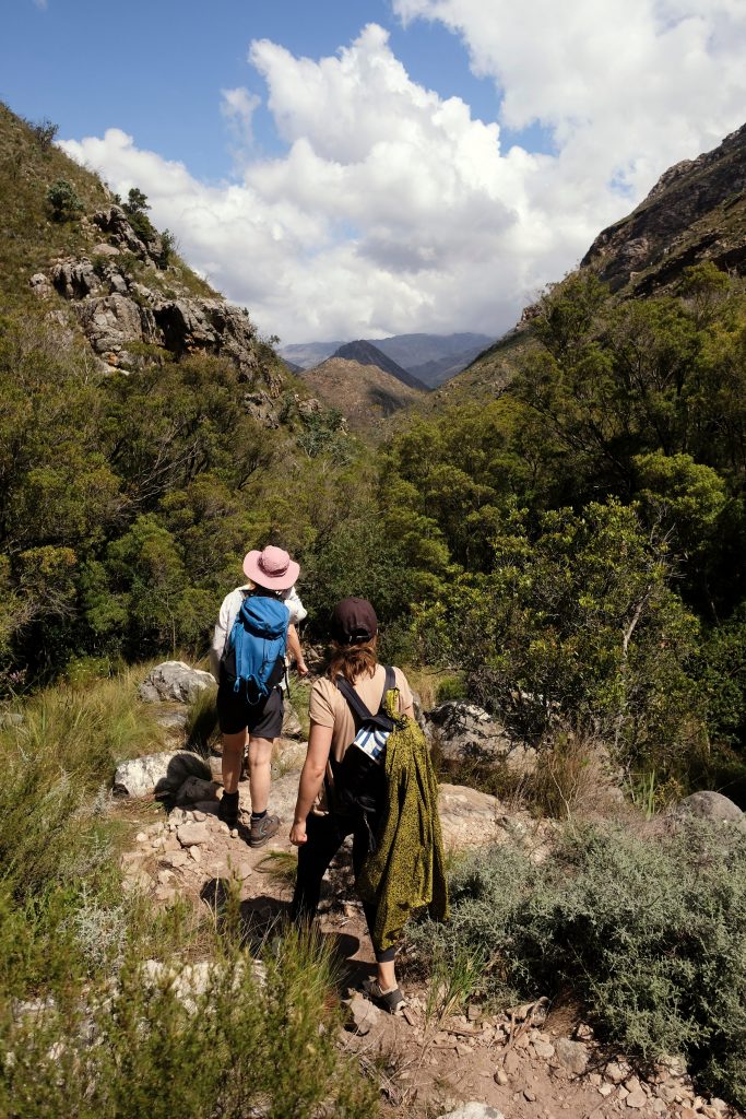 krom river hiking south africa waterfall cape town